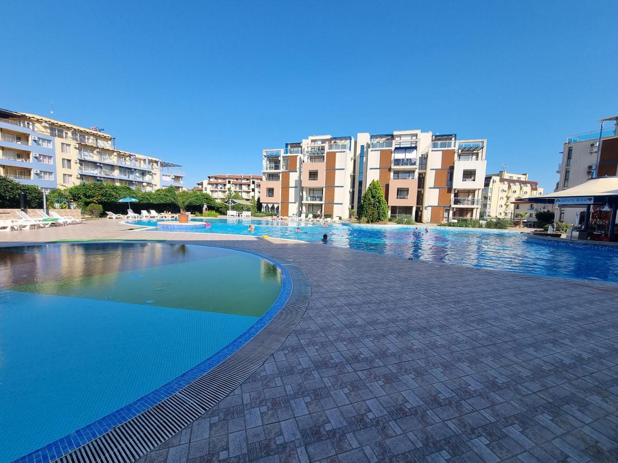 Studio Apartment With Balcony 300M From Beach Slantschew brjag Exterior foto